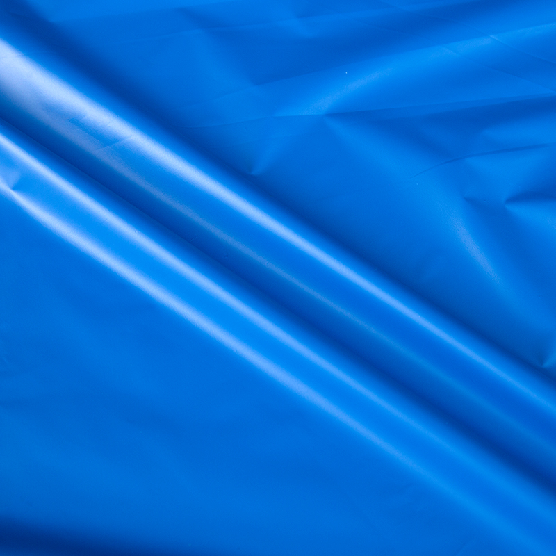 Baixo respirável 2 camadas 100% Blackout TPU Film para cortina azul escuro + Blackout Film